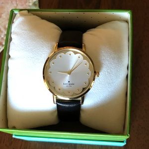 Kate Spade Scalloped leather watch
